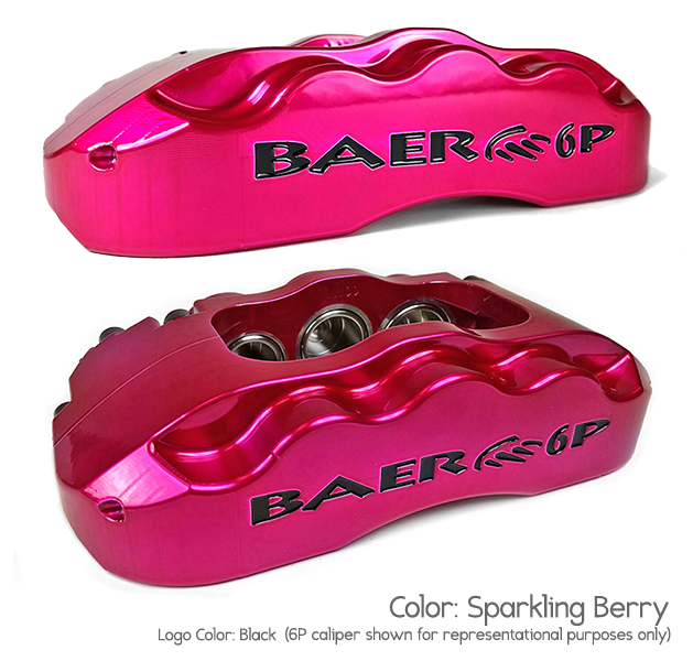 13" Rear SS4+ Brake System with Park Brake - Sparkling Berry